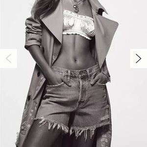 AGOLDE Parker Denim Long Short